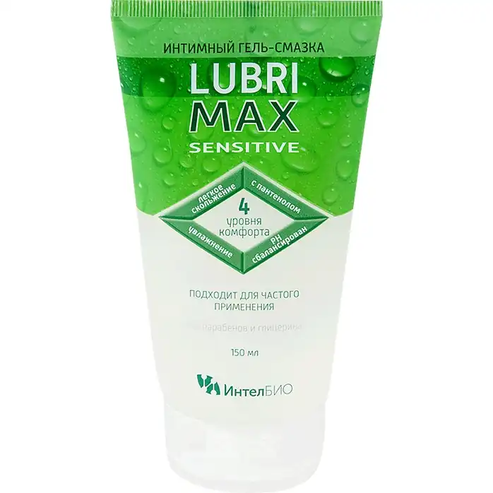 Гель-смазка Lubrimax Sensitive на водной основе - 150 мл