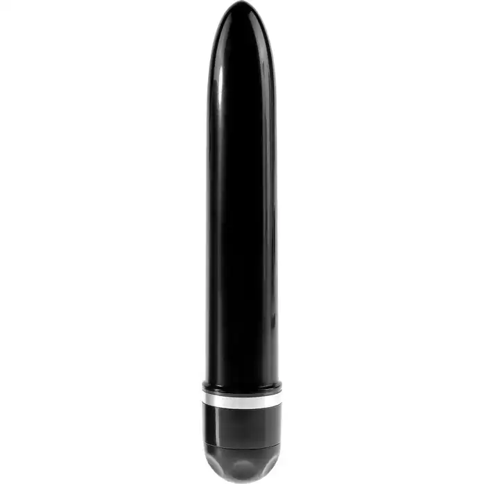 Телесный вибратор-реалистик 10 Vibrating Stiffy - 30,5 см - King Cock. Фотография 5.