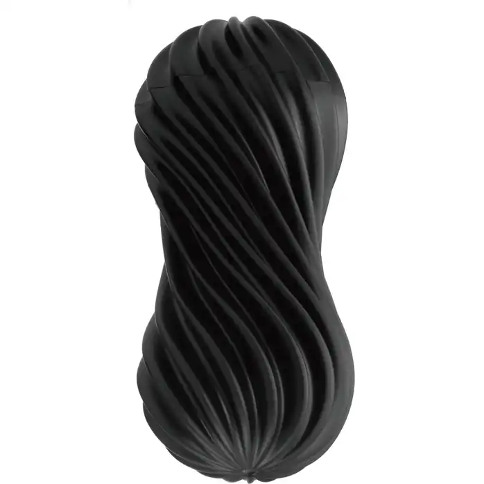 Мастурбатор FLEX Rocky Black с плотным рельефом - FLEX Series