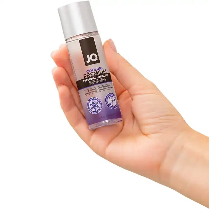 Охлаждающий лубрикант на силиконовой основе JO Personal Premium Lubricant Cooling - 60 мл - JO Premium Classic. Фотография 3.