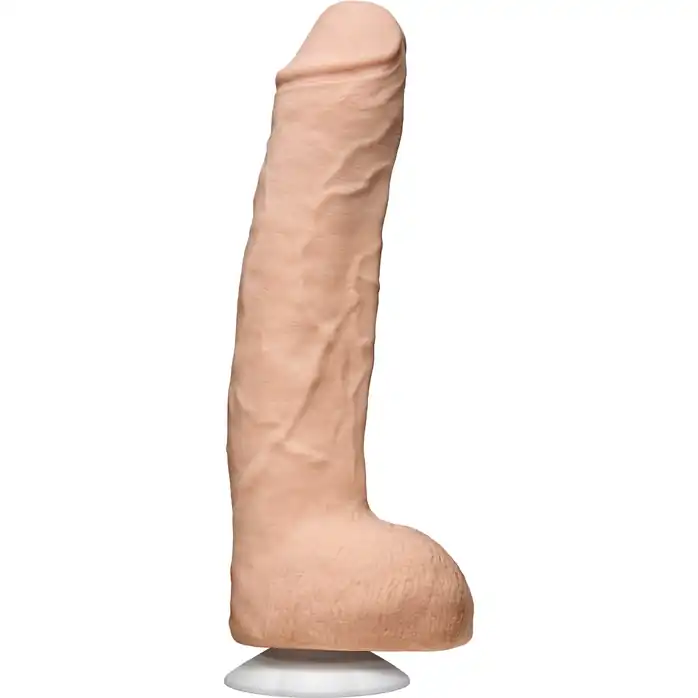 Телесный фаллоимитатор John Holmes ULTRASKYN Realistic Cock with Removable Vac-U-Lock Suction Cup - 25,1 см - Signature Cocks