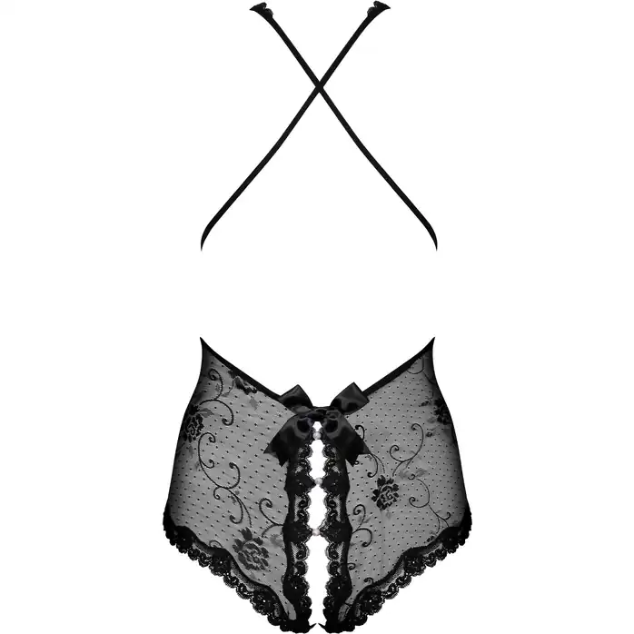 Кружевное боди Fiorenta с интимным доступом - Spicy. Фотография 6.