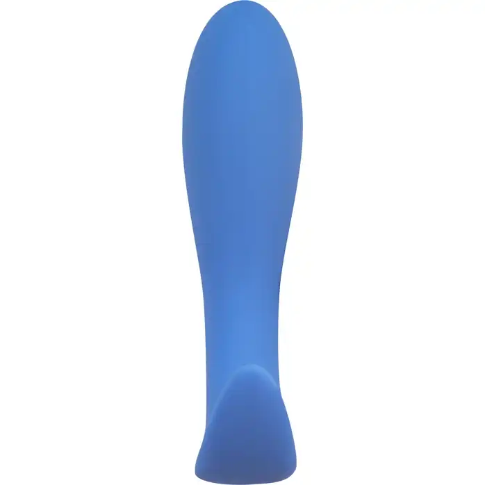 Голубая анальная пробка Strong Force Anal Plug - 14 см - Back Door Collection Black Edition. Фотография 2.