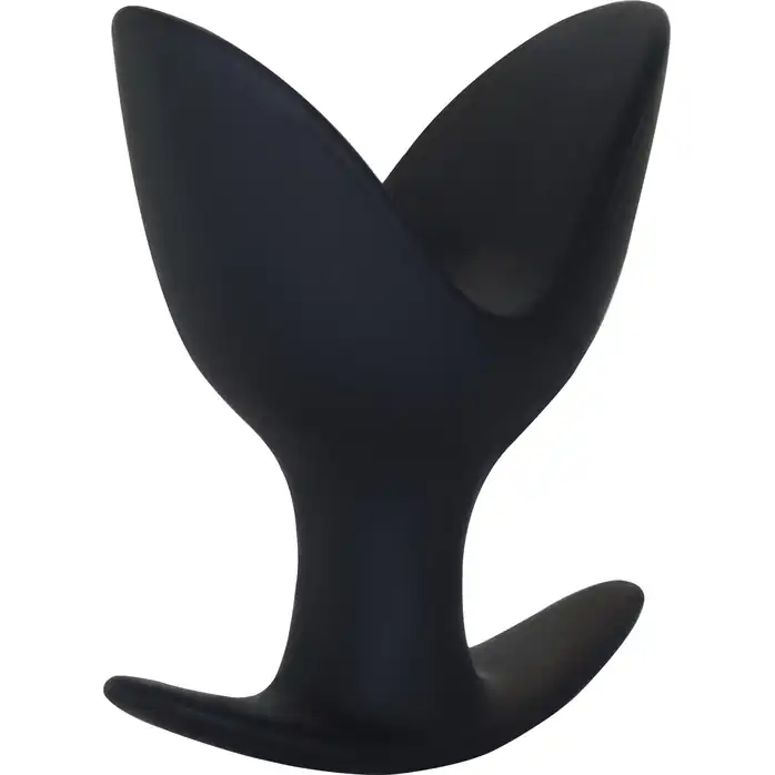 Экстра большой силиконовый анальный эспандер Extra Large Petals Anal Extender - 14 см - Back Door Collection Black Edition