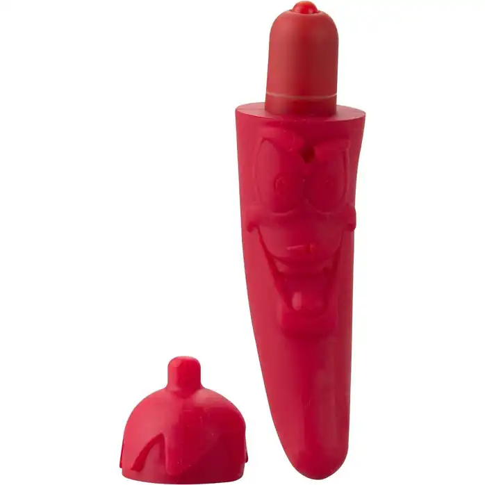 Красный мини-вибратор в виде перчика Red Hot Pepper - S-line. Фотография 2.