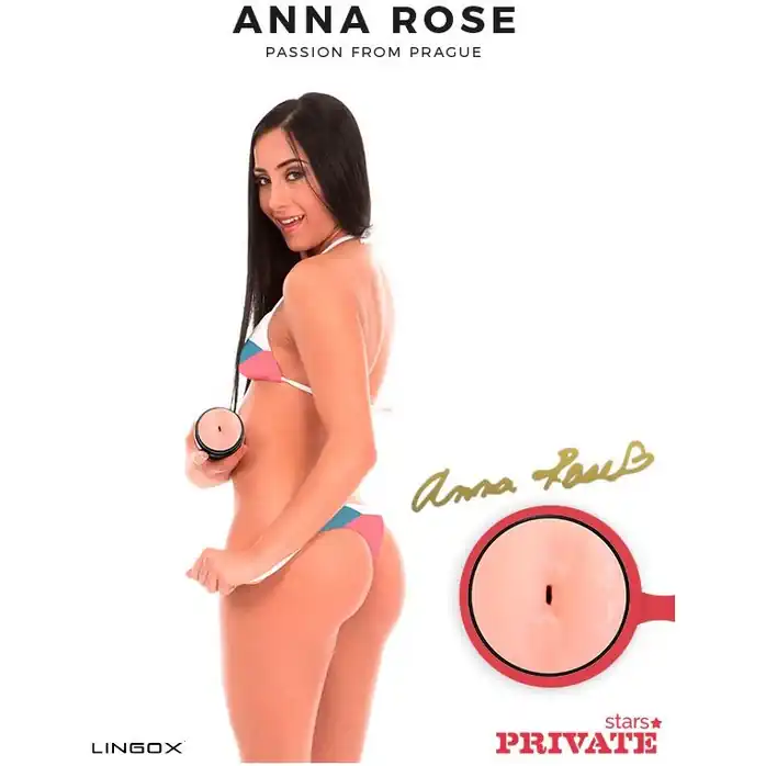 Мастурбатор-анус Private Anna Rose Ass в тубе с хвостиком для массажа простаты. Фотография 5.