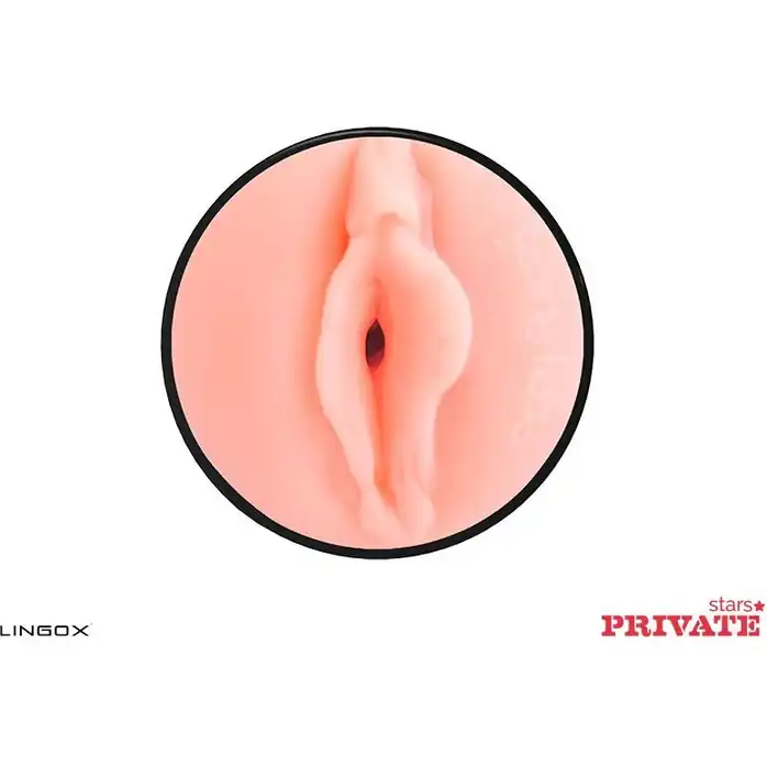 Мастурбатор-вагина Private Anny Aurora Vagina в тубе с хвостиком для массажа простаты. Фотография 2.