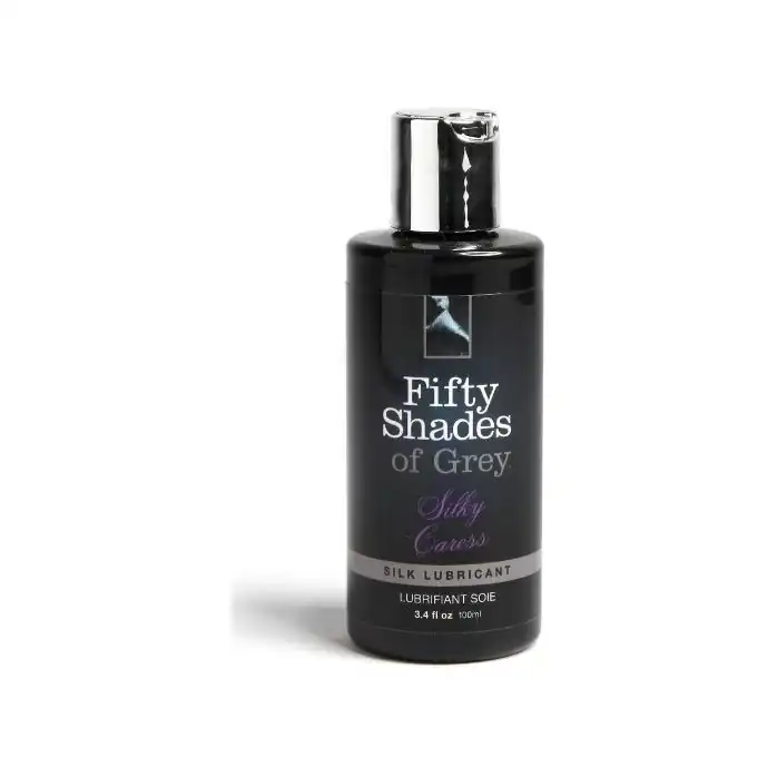 Лубрикант на водной основе Silky Caress Lubricant - 100 мл - Fifty Shades of Grey