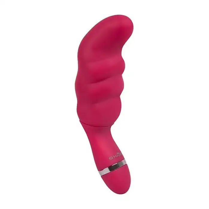 Розовый фигурный вибратор SASHAY VIBRATOR MOLE - 14,5 см - Sashay