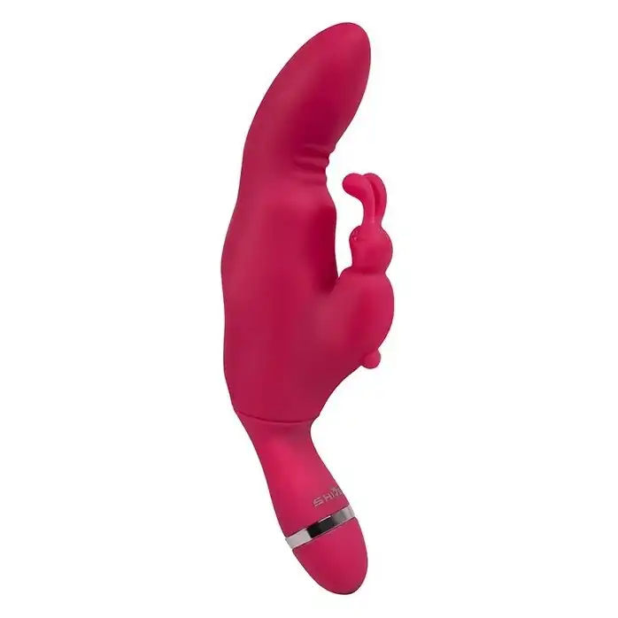Розовый вибратор SASHAY VIBRATOR BUNNY I - 18 см - Sashay