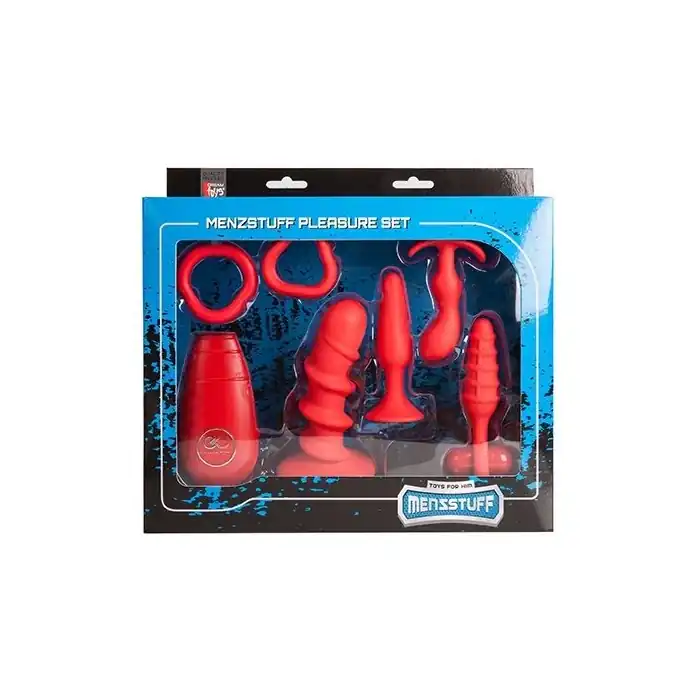 Подарочный набор для мужчин MENZSTUFF VIBRATING PLEASURE SET - MenzStuff. Фотография 2.