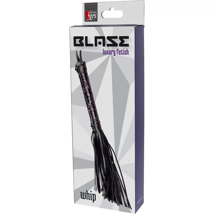 Фиолетово-черная плеть BLAZE WHIP PURPLE - Blaze. Фотография 2.