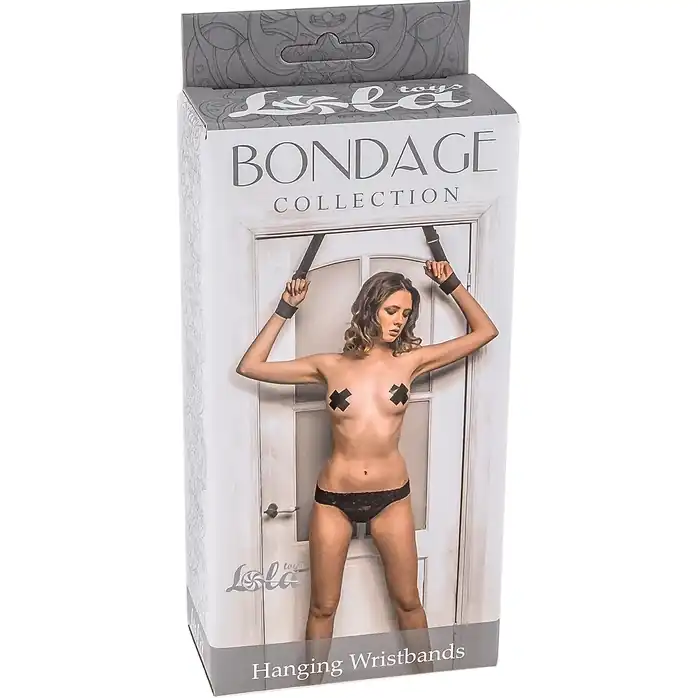 Подвесные наручники для двери Hanging wristbands One Size - Bondage Collection