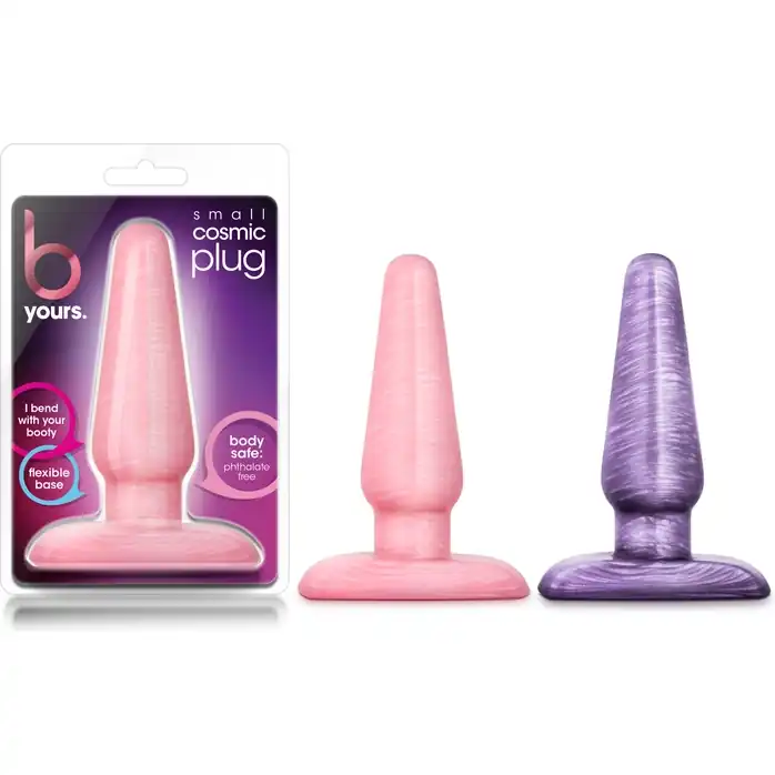 Фиолетовая анальная пробка B Yours Small Cosmic Plug - 10,1 см - B Yours. Фотография 7.