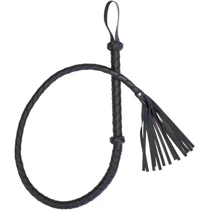 Кнут из полиуретана Braided Bull Whip - 145 см - Guilty Pleasure