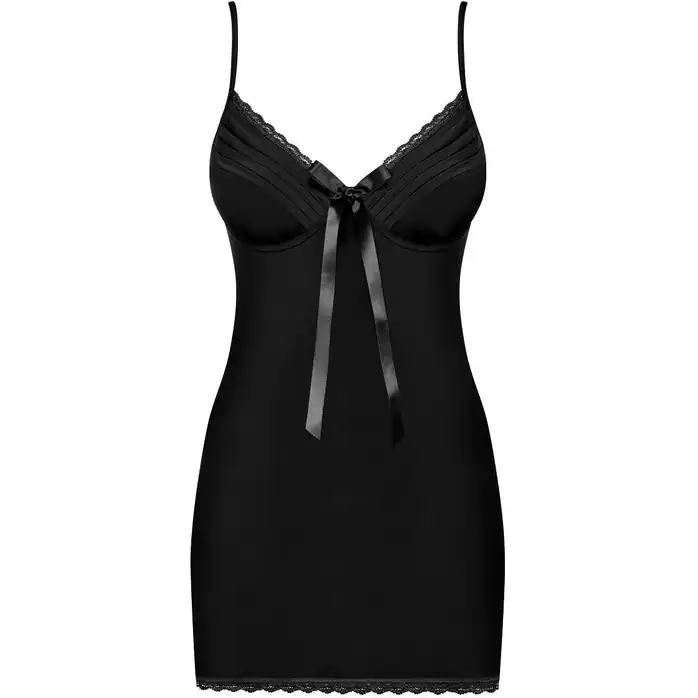 Облегающая сорочка Blackardi с лентой на лифе - Sexy. Фотография 8.