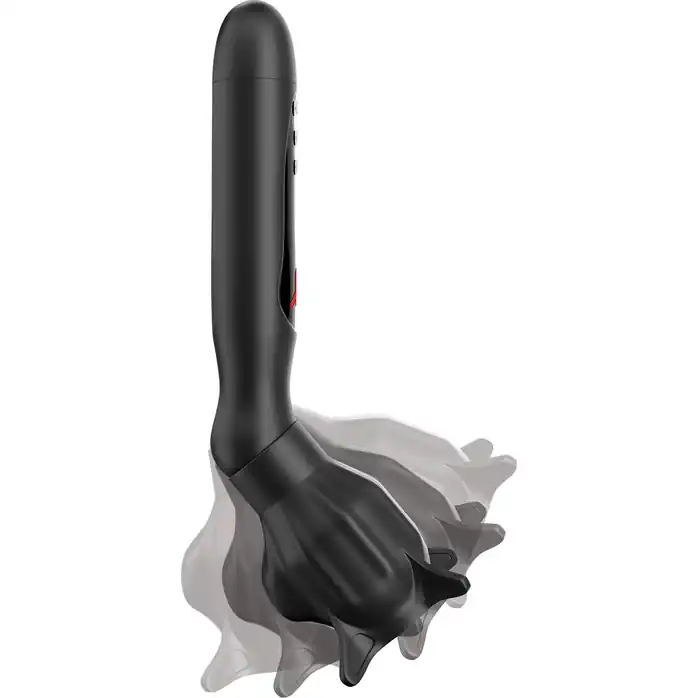 Чёрный вибростимулятор для головки члена с эффектом всасывания Vibrating Roto-Sucker - PDX Elite. Фотография 4.