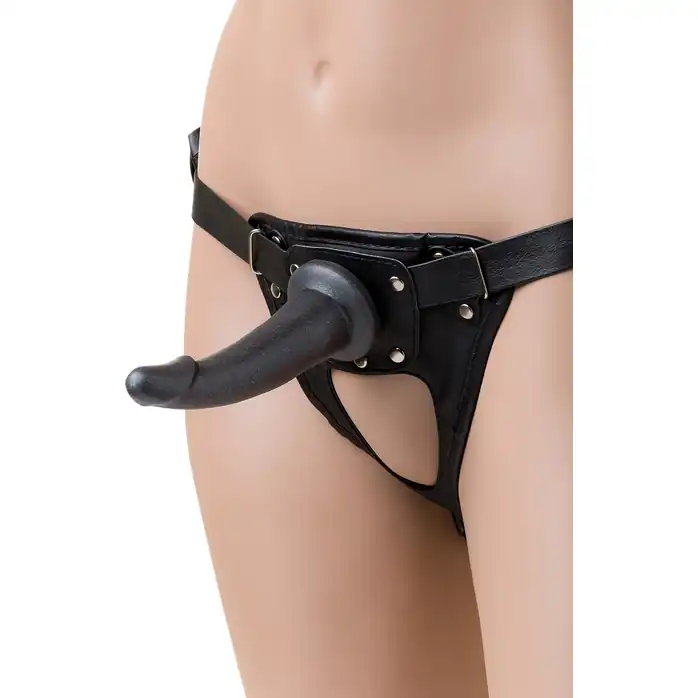 Универсальный пояс премиум класса(S) с 2 чёрными насадками - HARNESS PREMIUM S-класс. Фотография 5.