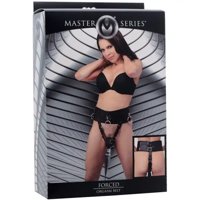 Пояс для фиксации вибромассажера на теле Forced Orgasm Belt - Master Series. Фотография 4.