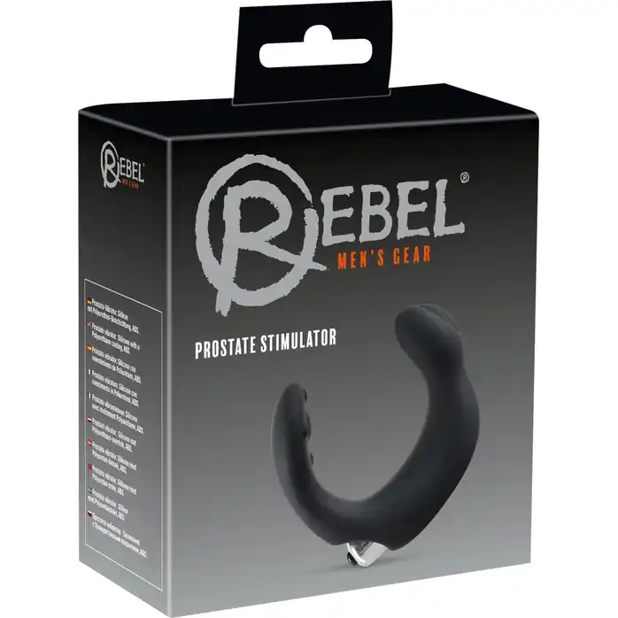 С-образный стимулятор простаты Rebel с виброэлементом - You2Toys. Фотография 6.