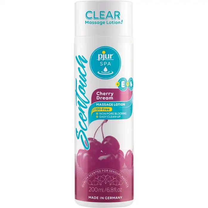 Массажный лосьон с ароматом вишни pjur SPA Scentouch Cherry Massage Lotion - 200 мл - Pjur SPA