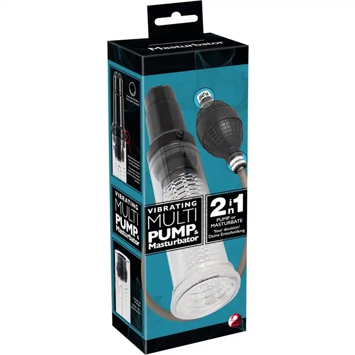 Вакуумная помпа-мастурбатор Vibrating Multi Pump Masturbator - You2Toys. Фотография 10.