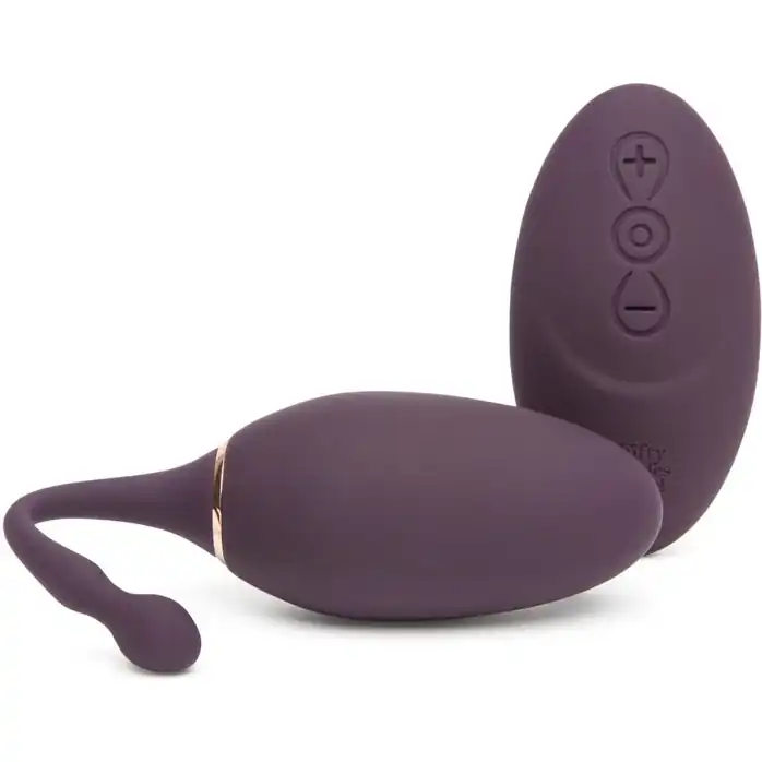Фиолетовое виброяйцо I ve Got You Rechargeable Remote Control Love Egg - Fifty Shades Freed