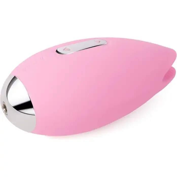 Розовый вибростимулятор клитора Candy с эффектом поцелуя рыбки. Фотография 2.