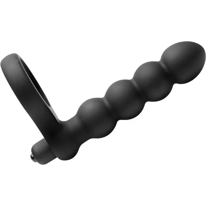 Насадка для двойного проникновения Double Fun Cock Ring with Double Penetration Vibe - Frisky
