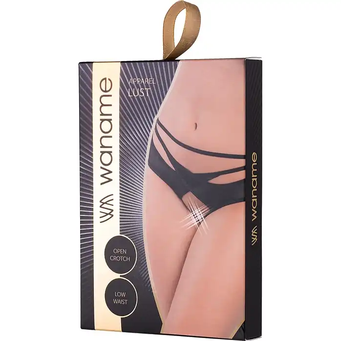Эротические трусики Lust с интимным доступом - WANAME APPAREL. Фотография 6.