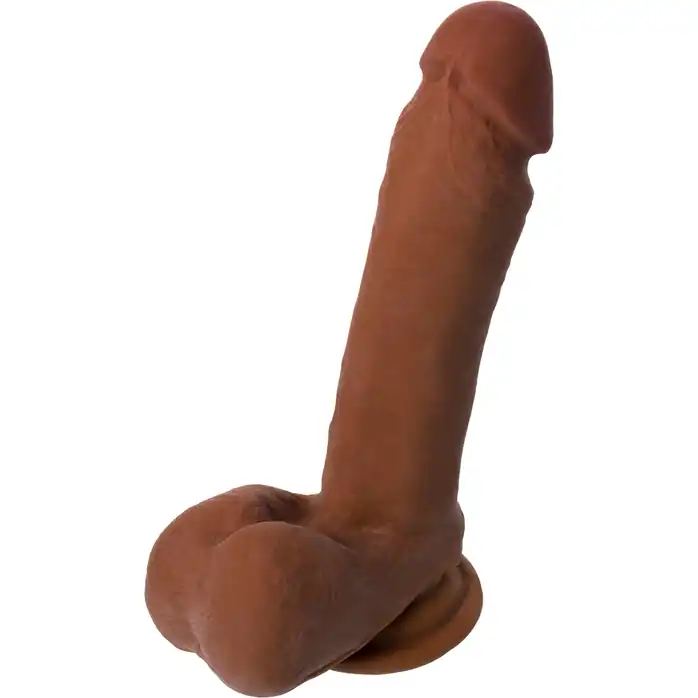 Фаллоимитатор-мулат TOYFA RealStick Elite Mulatto - 21 см - RealStick Elite Mulatto. Фотография 3.
