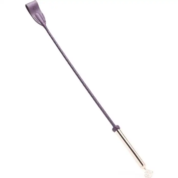 Фиолетовый стек Cherished Collection Riding Crop - 70 см. - Fifty Shades Freed. Фотография 2.