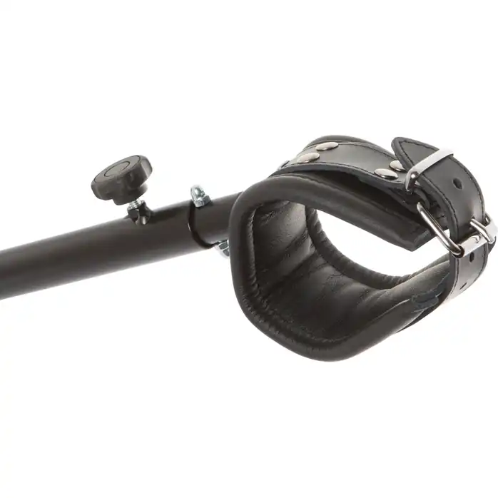 Распорка для ног с манжетами Leather Spreader Bar - Zado. Фотография 3.