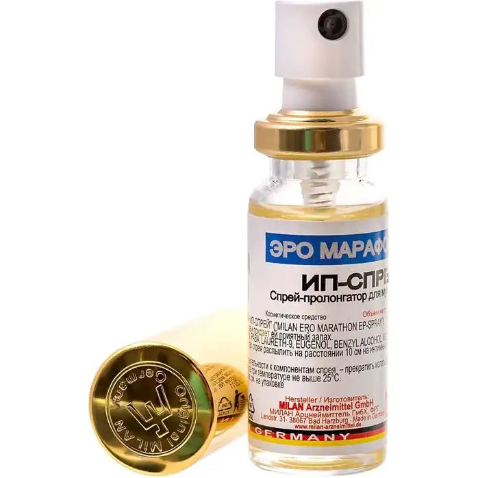 Пролонгирующий интимный спрей Milan ERO Marathon EP-spray - 12 мл. Фотография 2.
