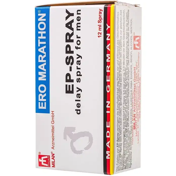 Пролонгирующий интимный спрей Milan ERO Marathon EP-spray - 12 мл. Фотография 6.