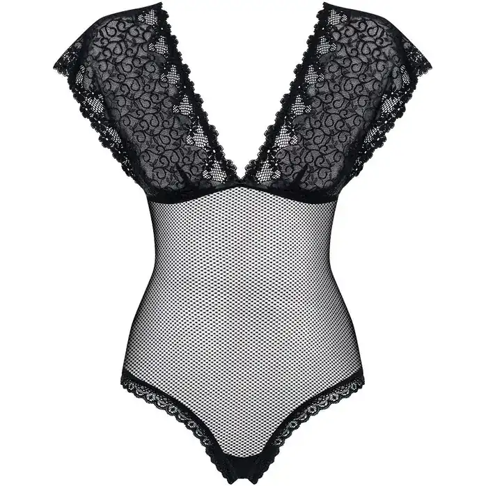 Сексапильное боди из сетки и нежных кружев - Sexy. Фотография 3.