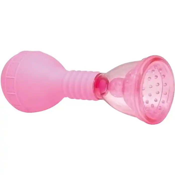 Розовая помпа для клитора Klit Kiss - You2Toys. Фотография 2.