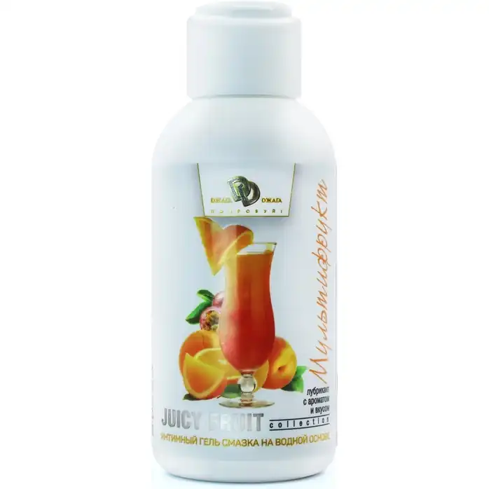 Интимный гель на водной основе JUICY FRUIT с ароматом фруктов - 100 мл