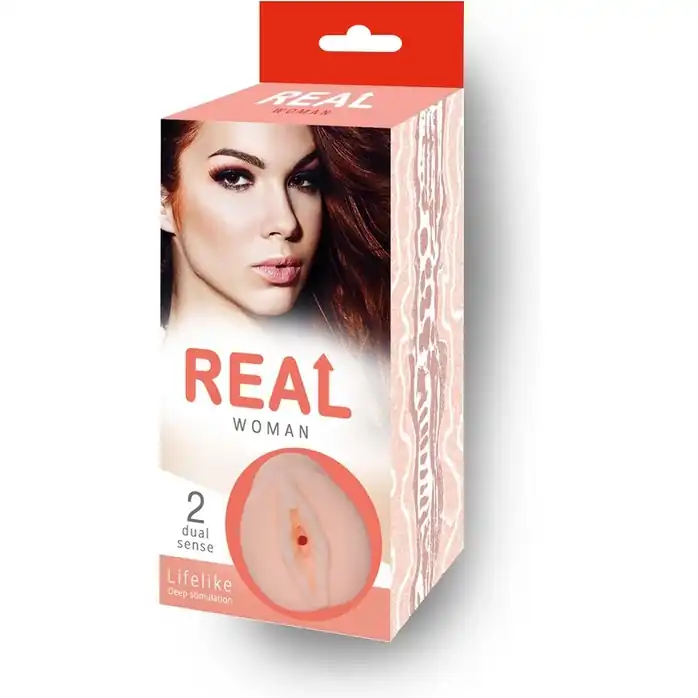 Реалистичный мастурбатор-вагина Real Woman. Фотография 7.