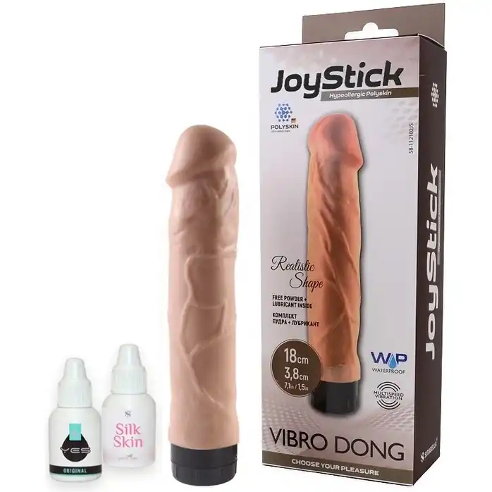 Реалистичный вибратор JOYSTICK - 18 см - JoyStick