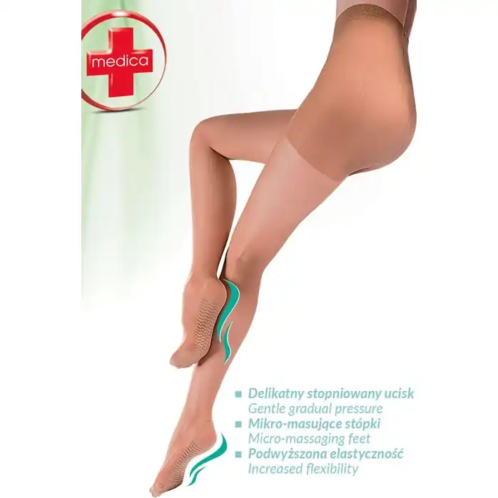 Телесные колготки Medica Massage 40 den