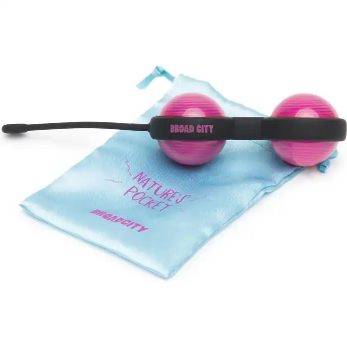 Вагинальные шарики Broad City Nature s Pocket Kegel Balls. Фотография 3.