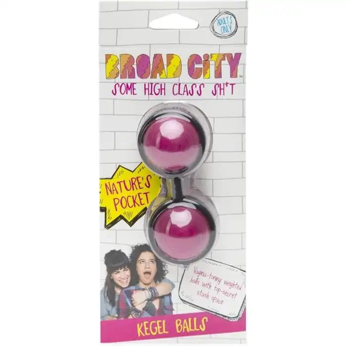 Вагинальные шарики Broad City Nature s Pocket Kegel Balls. Фотография 4.