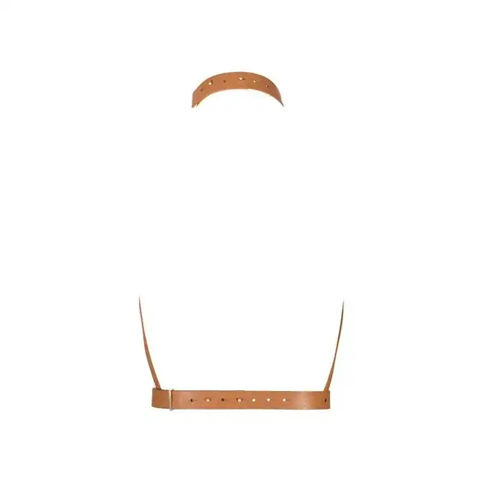 Коричневая портупея MAZE H HARNESS BROWN. Фотография 3.