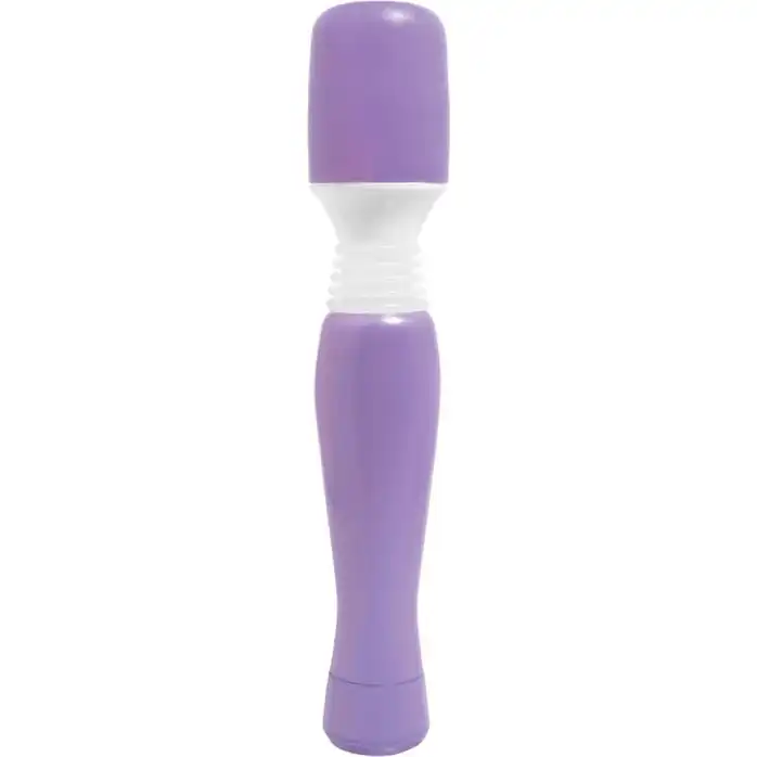 Фиолетовый жезловый мини-вибратор Mini-Mini Wanachi - 13,3 см - Wanachi