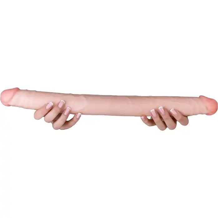 Двусторонний фаллоимитатор FLEX FIX - 46 см - Для двоих + HARNESS WOMAN STRAP. Фотография 4.