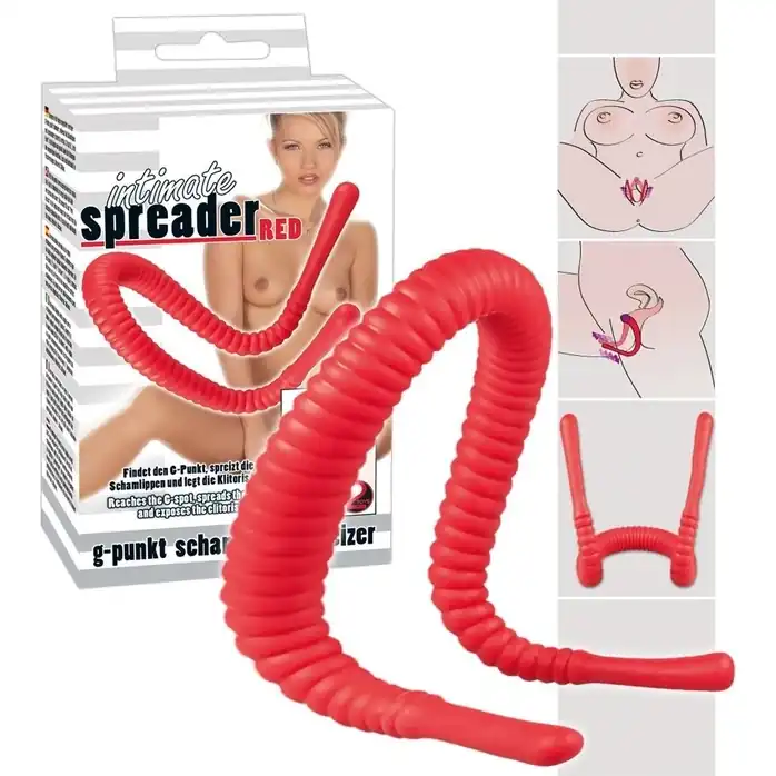 Красная вставка в вагину Labia Spreader для стимуляции G-точки - You2Toys