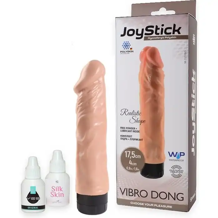 Реалистичный вибратор без мошонки JOYSTICK - 17,5 см - JoyStick