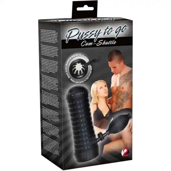 Мастурбатор с помпой Pussy to go pump - You2Toys. Фотография 4.