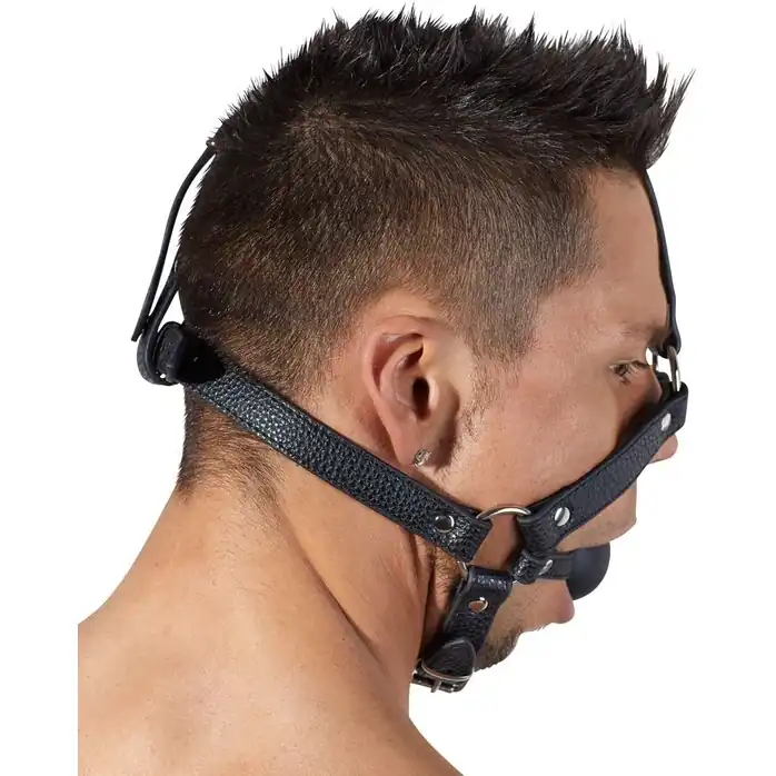 Кляп-намордник с фиксацией на голову Head Harness - Bad Kitty. Фотография 2.